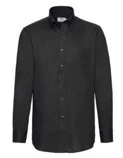 Fruit Of The Loom Mens Long Sleeve Oxford Shirt