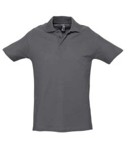 SOL'S Sols Spring Ii Heavy Cotton Piqué Polo Shirt -XAMAX ef192f08b692025ad8436aac6840d0ed225378a2d5cebff1555bacefaf47fd64
