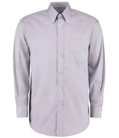Kustom Kit Classic Fit Long Sleeve Premium Oxford Shirt