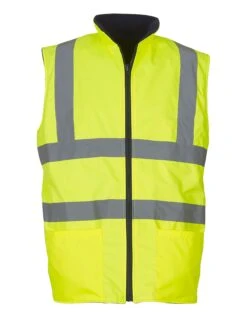 Yoko Hi-Vis Reversible Fleece Vest -XAMAX f0f2e285668839e4ff21e7d51b6d7bb280363cb172b72b14f338d7d0484ef82b