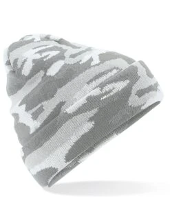 Beechfield Camo Cuffed Beanie