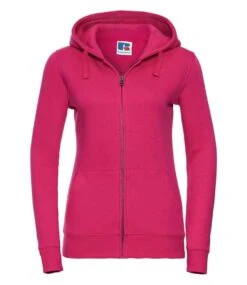 Russell Ladies' Authentic Zipped Hood Jacket -XAMAX f1b76fdb6d4984d81e593c5953a3c5f7bcb9b6edeba151a2855579c80be168e3