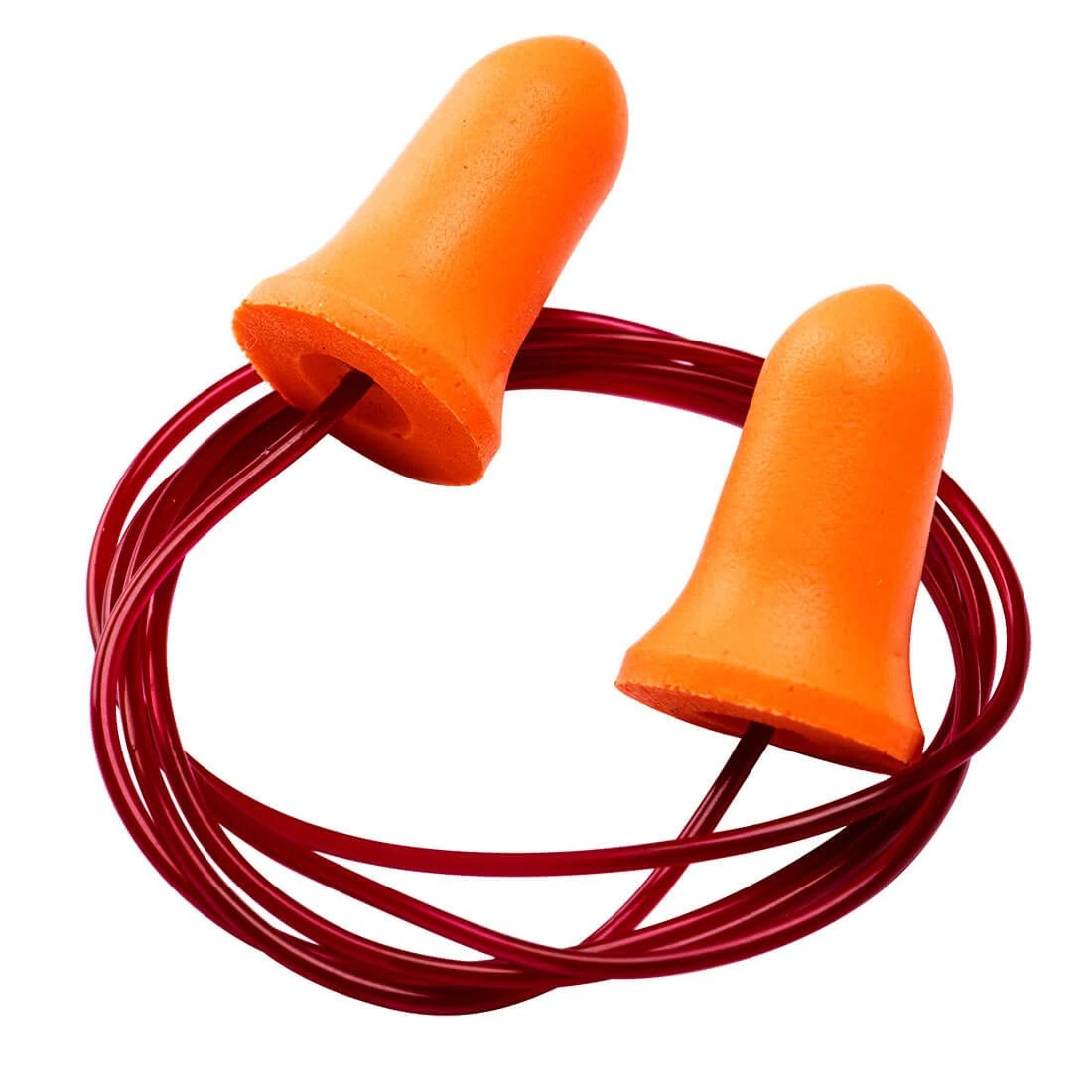 Portwest Bell Comfort PU Foam Ear Plugs Corded (200 Pairs) 3 Portwest Bell Comfort PU Foam Ear Plugs Corded (200 Pairs)