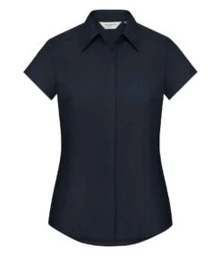 Russell Collection Ladies' Cap Sleeve Fitted Polycotton Poplin Shirt 23 Russell Collection Ladies' Cap Sleeve Fitted Polycotton Poplin Shirt -XAMAX f2c54c99f401be5a605a36b0e276734d2f12b48b9419ad46576bab067d65a20a