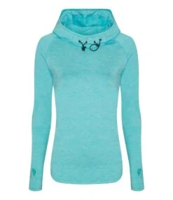 Just Cool Awdis Ladies Cool Cowl Neck Top -XAMAX f470cd9f0d7feec4e64b634ed0905f600b9eaed6008c1dac01b88442a1f71ab9