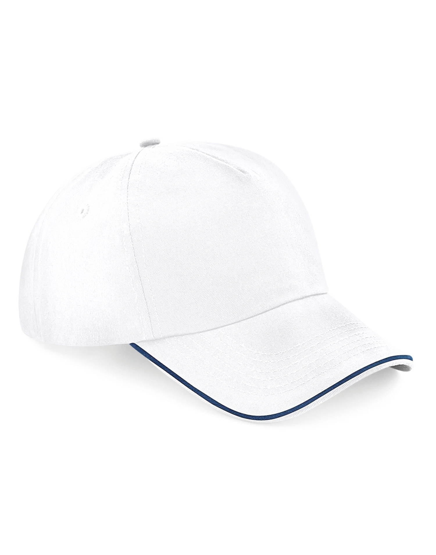 Beechfield Authentic 5 Panel Cap - Piped Peak 8 Beechfield Authentic 5 Panel Cap - Piped Peak - Image 6