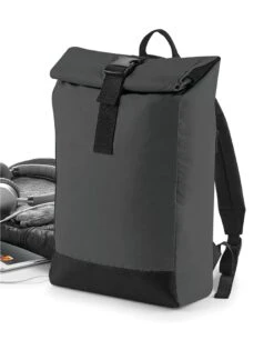 Bagbase Reflective Roll-Top Backpack