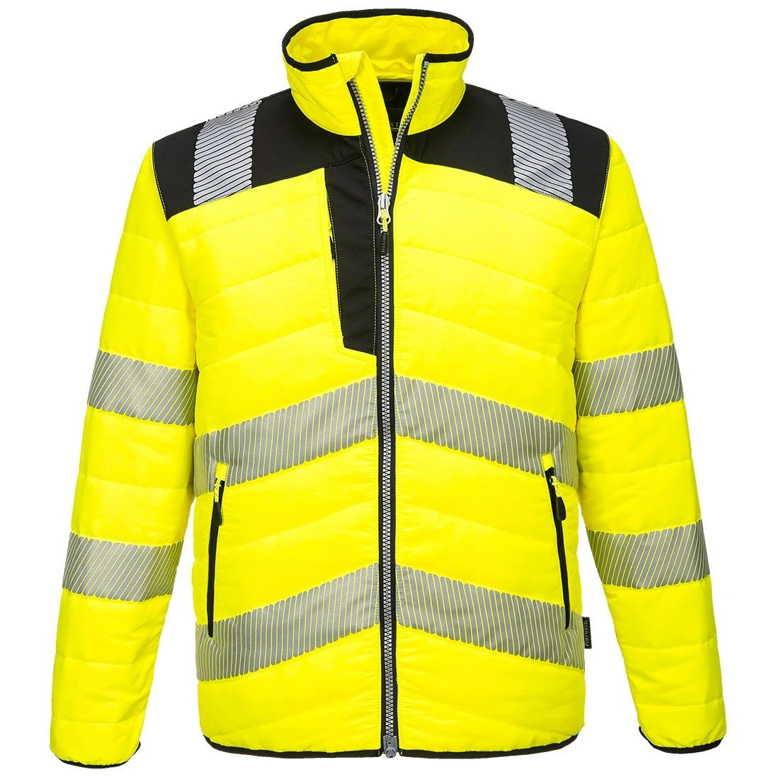 Portwest PW3 Hi-Vis Baffle Jacket 4 Portwest PW3 Hi-Vis Baffle Jacket - Image 2
