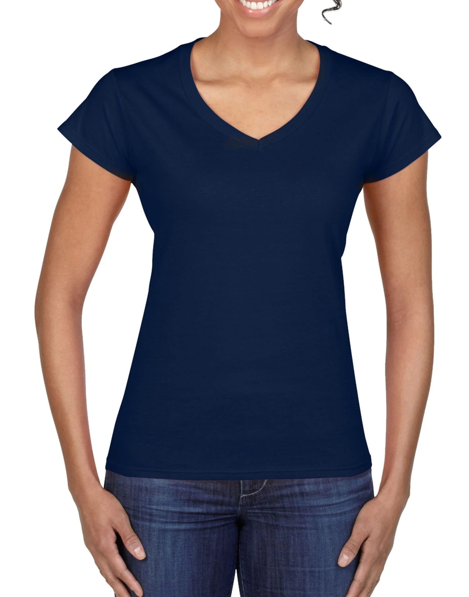 Gildan Softstyle® Ladies' V-Neck T-Shirt 10 Gildan Softstyle® Ladies' V-Neck T-Shirt - Image 8