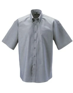 Russell Collection Mens Short Sleeve Classic Oxford Shirt 16 Russell Collection Mens Short Sleeve Classic Oxford Shirt -XAMAX f9b5c5ce573894c263e816b726ebb8ea99b4d635616d007b9099000e3ffefc11