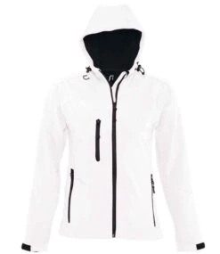 SOL'S Sols Ladies Replay Hooded Soft Shell Jacket -XAMAX fa535d9d2948cba8aba62c93924d27d60a94a52d3c6d953eccc9bc98f57f57f9