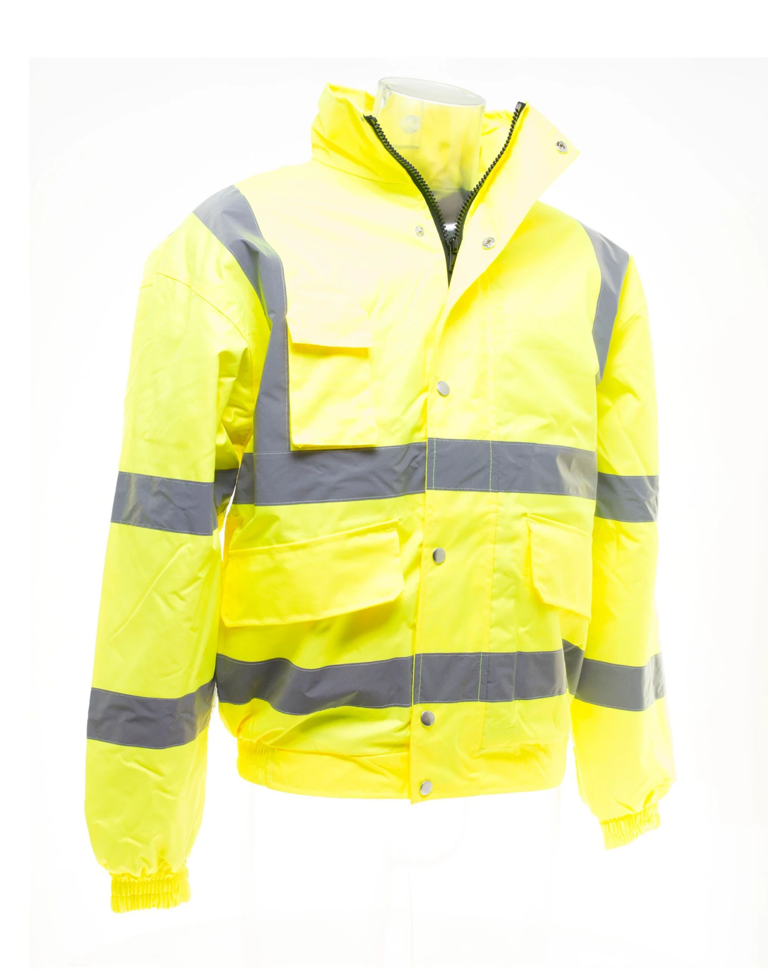 Yoko Hi-Vis Classic Bomber Jacket 4 Yoko Hi-Vis Classic Bomber Jacket - Image 2