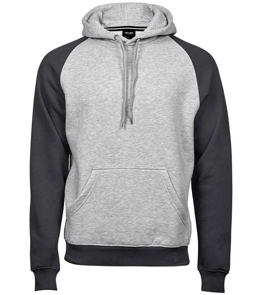 Tee Jays Mens Two-Tone Hooded Sweatshirt 6 Tee Jays Mens Two-Tone Hooded Sweatshirt - Image 4
