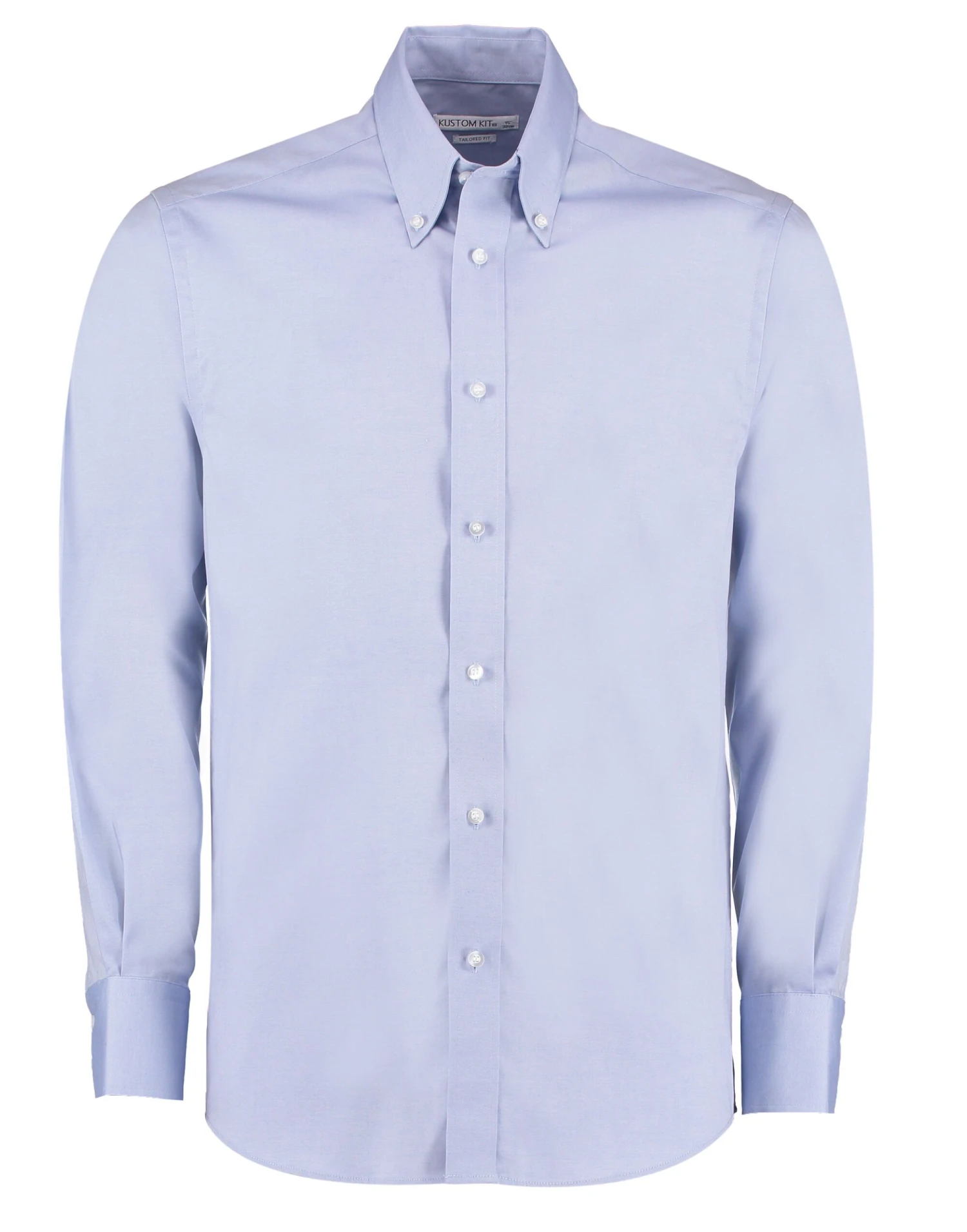 Kustom Kit Tailored Fit Long Sleeve Premium Oxford Shirt 7 Kustom Kit Tailored Fit Long Sleeve Premium Oxford Shirt - Image 5