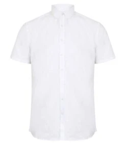 Henbury Modern Short Sleeve Regular Fit Oxford Shirt -XAMAX fc8f4b8aae056bb001ed9ff81d116386dc1df05976824ebaf8b48da8b8a7f2b0