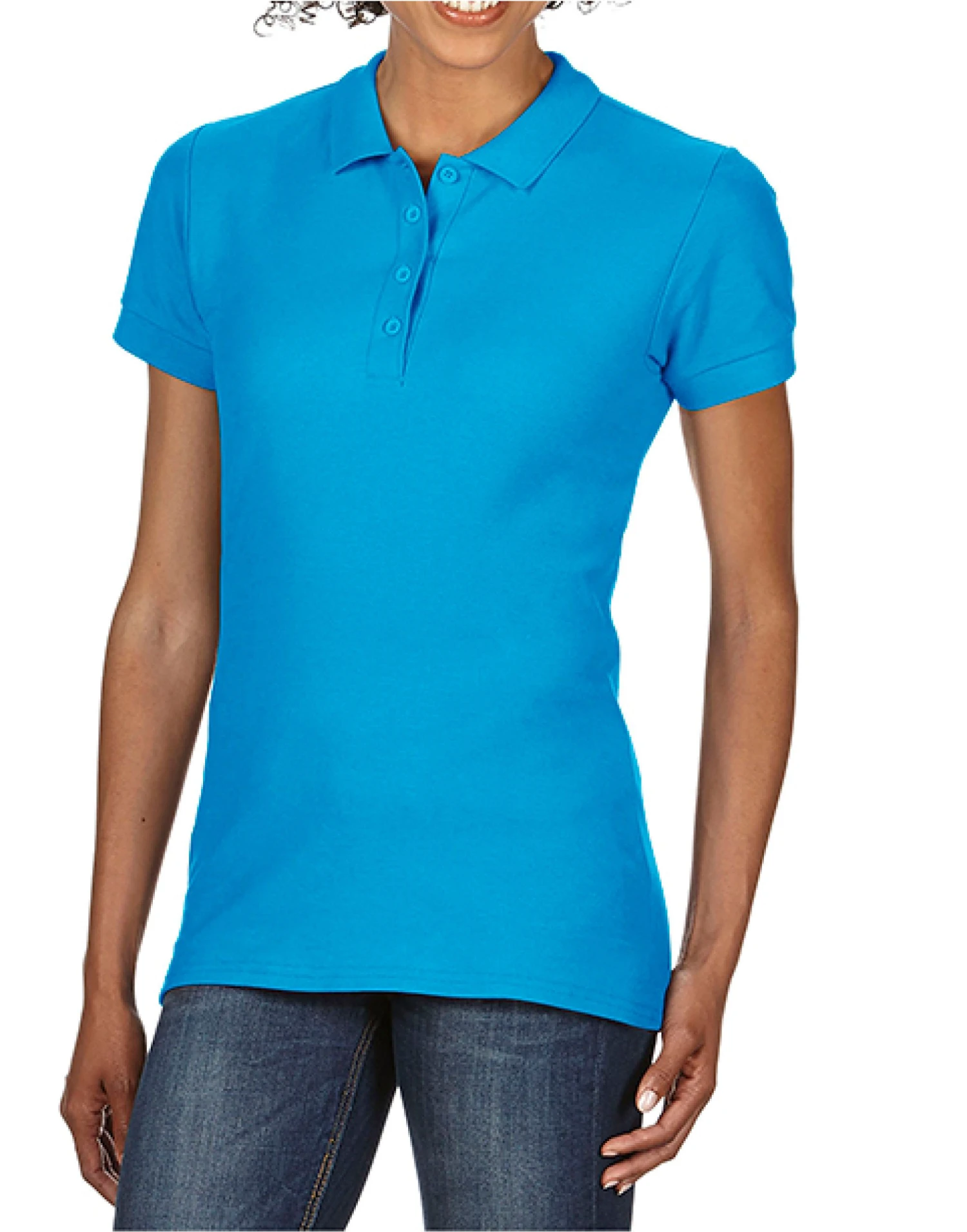 Gildan Softstyle® Ladies' Double Pique Polo 7 Gildan Softstyle® Ladies' Double Pique Polo - Image 5