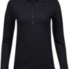 Tee Jays Ladies' Luxury Long Sleeve Stretch Polo -XAMAX fe20d694834f3425acc4161b9ccd9404f4792afc9ba1618919187ab3a173aaab