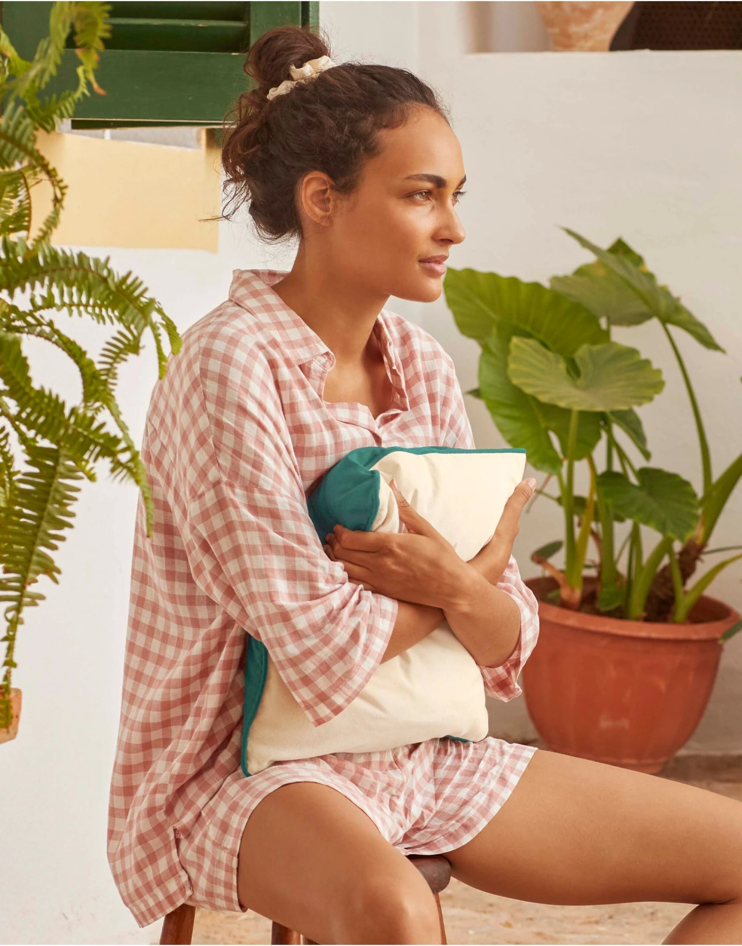 Westford Mill Fairtrade Cotton Piped Cushion Cover 5 Westford Mill Fairtrade Cotton Piped Cushion Cover - Image 3