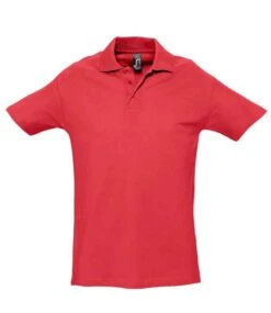SOL'S Sols Spring Ii Heavy Cotton Piqué Polo Shirt -XAMAX feaa784a8b20a8443c8d8c0174c98c938c7e9d9f7a0db8356234f7ce369b87fd