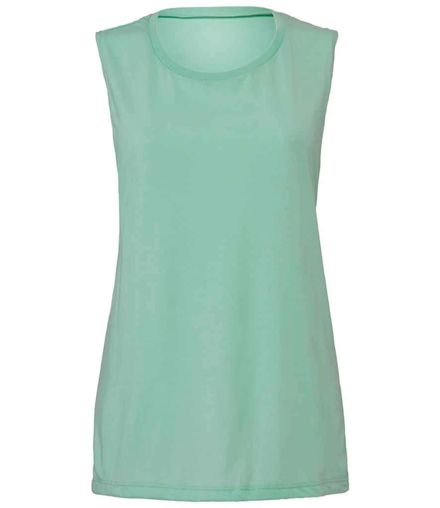 Bella+Canvas Bella Ladies Flowy Scoop Muscle Tank Top 5 Bella+Canvas Bella Ladies Flowy Scoop Muscle Tank Top - Image 3