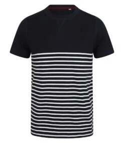 Front Row Unisex Breton Striped T Shirt