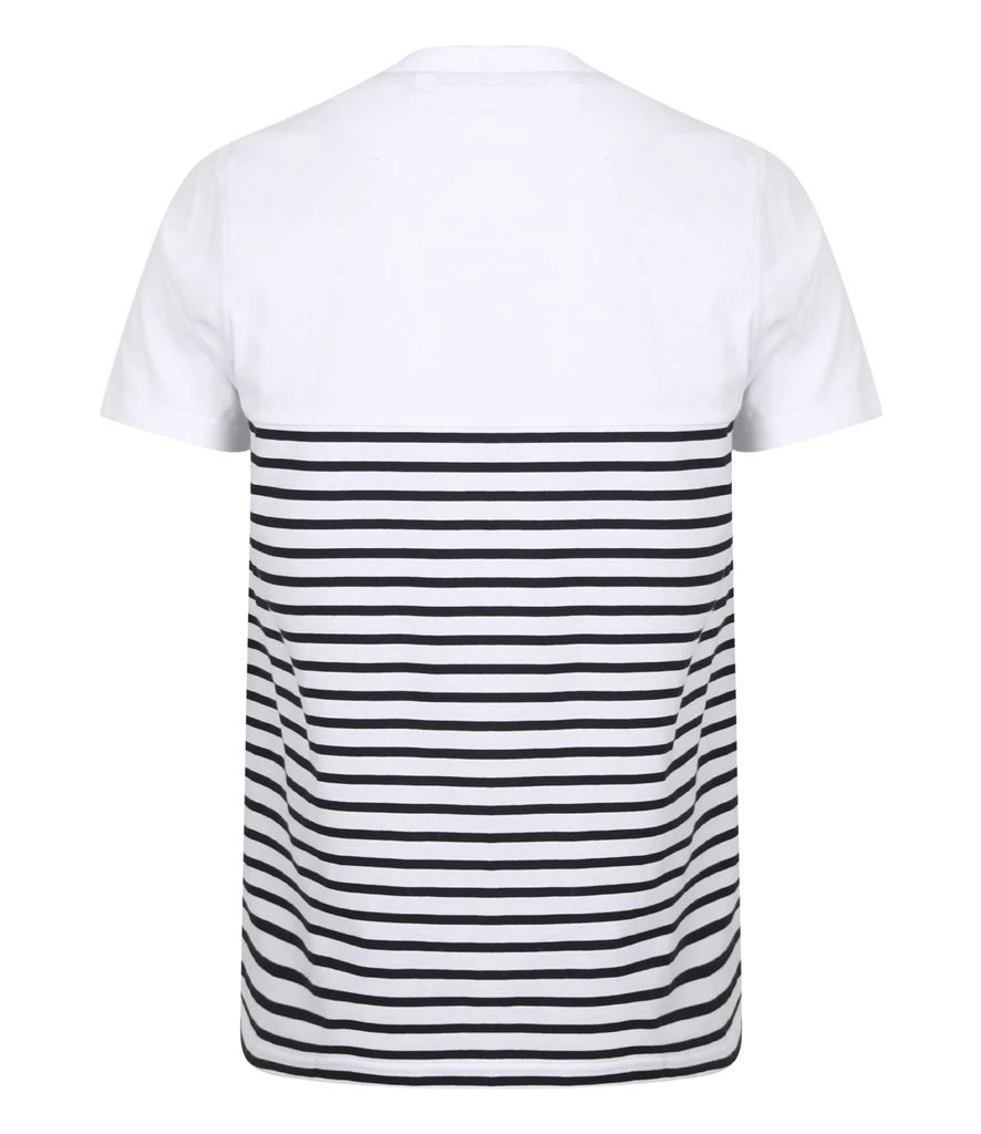 Front Row Unisex Breton Striped T Shirt 8 Front Row Unisex Breton Striped T Shirt - Image 6