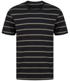 Front Row Striped T Shirt -XAMAX fr136 bk 2fkh front 3