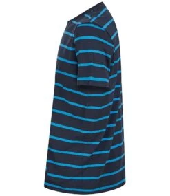 Front Row Striped T Shirt -XAMAX fr136 nv 2fmr left