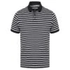 Front Row Striped Jersey Polo Shirt 2 Front Row Striped Jersey Polo Shirt -XAMAX fr230 nv 2fwh front