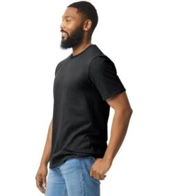 Gildan Softstyle® Adult T Shirt 29 Gildan Softstyle® Adult T Shirt -XAMAX gd01 blk model 3