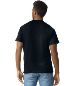 Gildan Ultra Cotton Adult T Shirt -XAMAX gd02 blk model 2