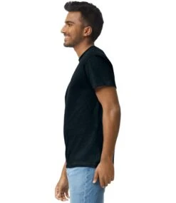 Gildan Ultra Cotton Adult T Shirt -XAMAX gd02 blk model 3