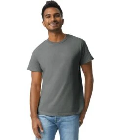 Gildan Ultra Cotton Adult T Shirt -XAMAX gd02 cha model 1