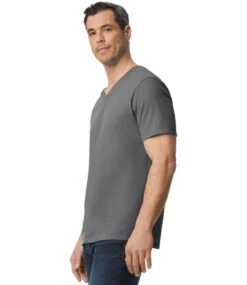 Gildan Softstyle® Adult V-Neck T Shirt -XAMAX gd10 cha model 3 1