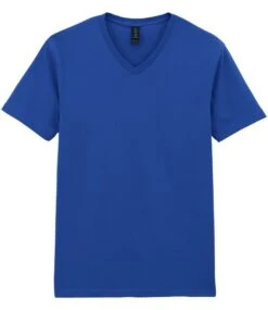 Gildan Softstyle® Adult V-Neck T Shirt -XAMAX gd10 roy front 1