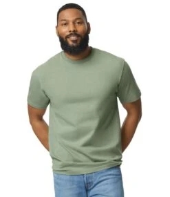 Gildan Softstyle® Midweight Adult T Shirt -XAMAX gd15 sag model 1 hero 1