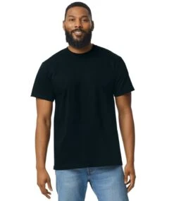 Gildan Hammer Adult T Shirt -XAMAX gd21 blk model 1