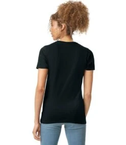 Gildan Softstyle® Ladies T Shirt -XAMAX gd72 blk model 2