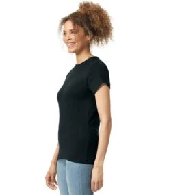 Gildan Softstyle® Ladies T Shirt -XAMAX gd72 blk model 3