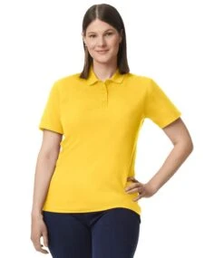 Gildan Softstyle® Ladies Double Pique Polo 31 Gildan Softstyle® Ladies Double Pique Polo -XAMAX gd75 dai model 1