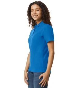 Gildan Softstyle® Ladies Double Pique Polo 40 Gildan Softstyle® Ladies Double Pique Polo -XAMAX gd75 roy model 3