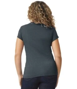 Gildan Softstyle® Ladies V-Neck T Shirt 41 Gildan Softstyle® Ladies V-Neck T Shirt -XAMAX gd78 dhe model 2 2