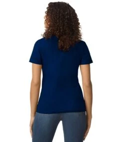 Gildan Softstyle® Midweight Womens T Shirt -XAMAX gd92 nav model 2