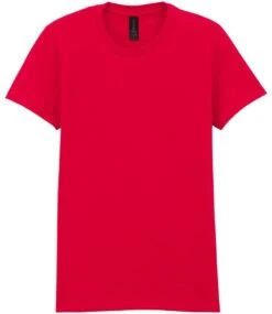 Gildan Softstyle® Midweight Womens T Shirt -XAMAX gd92 red front