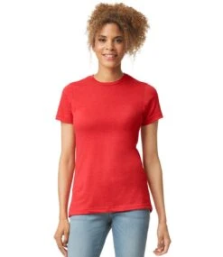 Gildan Softstyle® CVC Womens T Shirt -XAMAX gd93 rmt model 1
