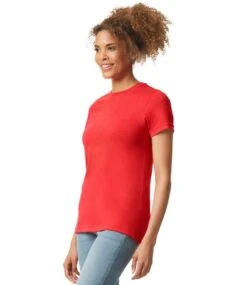 Gildan Softstyle® CVC Womens T Shirt -XAMAX gd93 rmt model 3