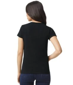 Gildan Heavy Cotton™ Ladies T Shirt -XAMAX gd95 blk model 2