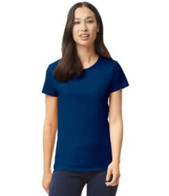 Gildan Heavy Cotton™ Ladies T Shirt -XAMAX gd95 nav model 1