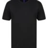 Henbury Hicool Performance T Shirt -XAMAX h024 blk front
