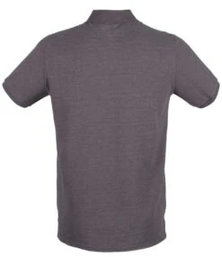 Henbury Modern Fit Cotton Piqué Polo Shirt -XAMAX h101 cha back